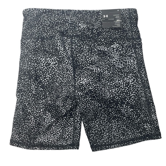 NWT Under Armour High-Rise Compression Bike Short Heatgear Women's Size Large - Picture 4 of 12